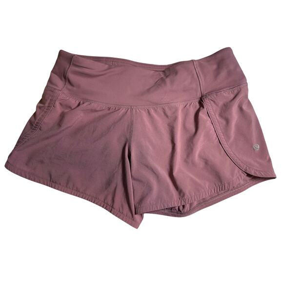 Lululemon Run Times Short II, 4" Shorts- figue- womens 4 - Picture 1 of 5